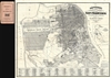 1887 Bancroft Pocket Map of San Francisco, California