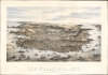 1873 Gifford and Bancroft Bird's-Eye View Map of San Francisco, California