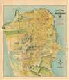 1915 Chevalier Map of San Francisco, California