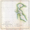 1853 U.S. Coast Survey Map of San Francisco Bay, California