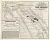 1871 Little Map of Land for Sale in the San Joaquin Valley, California