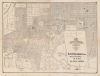 1912 Bromfield Plat Map of San Mateo, California