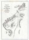 1847 Emory Map of the Battle of San Pasqual near San Diego, CA