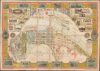 1882 Vincente Ordozgoiti Map Basque Map of San Sebastian, Spain