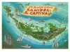 1980 Hancock Pictorial Map of Sanibel and Captiva Islands, Florida