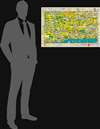 1975 Mountain Group Pictorial Map of Sarasota, Florida