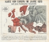 1914 Hadol Satirical Map of Europe before the Franco-Prussian War
