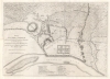 1794 Stedman Map of Savanna, Georgia siege during Revolutionary War