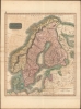 1815 Thomson Map of Scandinavia (Denmark, Norway, Sweden)