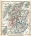 1849 Meyer Map of Scotland
