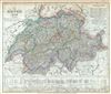 1849 Meyer Map of Switzerland