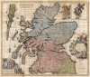 1725 Allard map of Scotland