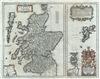 1662 Blaeu Map of the Kingdom of Scotland