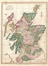 1794 Wilkinson Map of Scotland