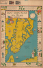 1941 Blanton Pictorial Map of St. Simons Island and Sea Island, Georgia