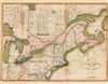 1815 Melish Map of the Northeastern U.S. during the War of 1812