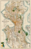 Guide map of Seattle. - Main View Thumbnail