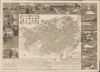 僊臺市街繪入明細全圖 / [Complete and Detailed Street Map of Sendai]. - Main View Thumbnail