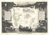 1852 Levassuer Map of Senegal, Senegambia, and Madagascar