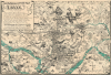 1958 'Lefty' Burgess Pictorial Map of Seoul, Korea
