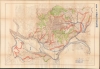 附圖第一號 京城都市計畫區域圖, 附圖第二號 京城都市計畫地域圖... / [Appendix Map No. 1. Keijo Capital City Plan Area Plan, Appendix Map No. 2. Keijo Capital City Plan Land Use Map...]. - Alternate View 2 Thumbnail