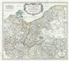 1751 Vaugondy Map of the Northern Portions of Upper Saxony, Germany