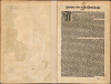 1570 / 1602 Ortelius Map of the North Atlantic / Arctic: Scandinavia, Britain, Greenland