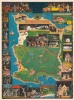 1927 Jo Mora Map of Monterey Peninsula - Seventeen Mile Drive!
