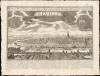 1685 François Jollain View Map of Seville (Sevilla), Spain