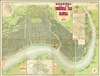 1915 China Publishing Pictorial View Map of Shanghai