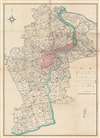 1932 Fine Printing Co. Map of Shanghai and Vicinity - Shanghai War of 1932