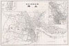 1932 Hochi Map of Shanghai, China
