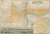 1932 or Showa 7 Japanese Map of Shanghai (w/photo of Bund)