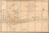 1866 Municipal Council Map of Hong Kew American Settlement, Shanghai, China