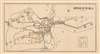 1927 Sugie Fusazo Map of Shanghai w/ Trams