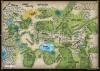 2001 A. Williams Map of 'The Four Lands', Terry Brooks' Shannara Novels