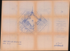 1993 Abdelki Whiteprint Plans for the Sheikh Zayed Mosque, United Arab Emirates