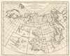 1772 Vaugondy / Diderot Map of Asia, Alaska, and the Northeast Passage