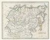 1835 Bradford Map of Siberia and Central Asia