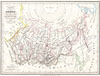 1836 Malte-brun Map of Russia in Asia and Siberia