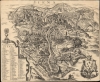 1636 Hollar View / Map of Siena, Italy