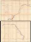 1897 War Office Map of Border between Sierra Leone and French Guinea