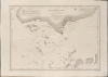 1845 Depot de Marine Set of 5 Maps / Charts of Singapore and Malacca