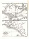1828 Jackson / Crawfurd Map of Singapore - first map of Singapore!