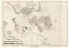 1847 Dortet de Tessan Map of Singapore and Vicinity