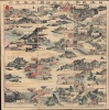 1894 Fukuda Sino-Japanese War Sugoroku Game