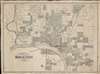 1893 City Plan or Map of Sioux City, Iowa