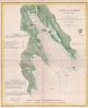 1866 U.S. Coast Survey Map of Sippican Harbor or Marion, Massachusetts (Buzzards Bay)