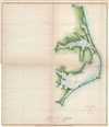 1851 U. S. Coast Survey Map of the Carolina and Virginia Coast (Pamlico Sound, Albemarle Sound)