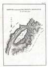 1847 Emory Map of Battle of Embudo Pass, New Mexico during the Taos Revolt